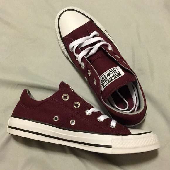converse madison ox burgundy